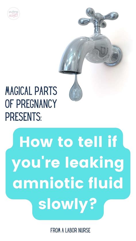 is amniotic fluid sticky|Discharge vs amniotic fluid